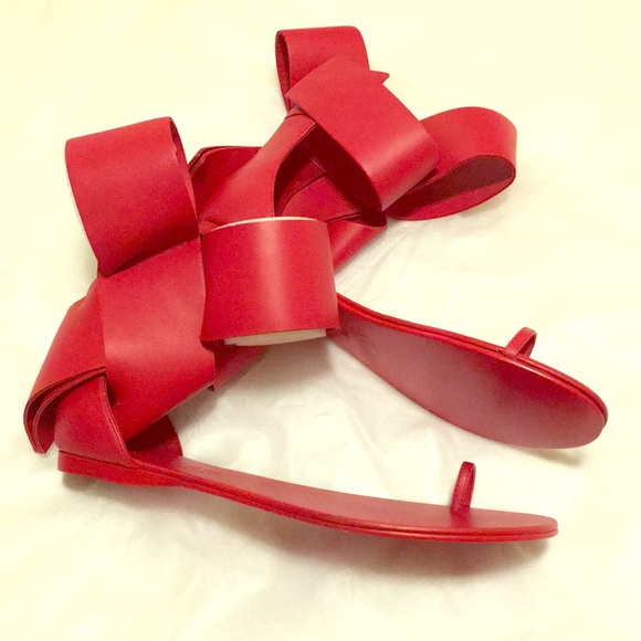 Aminah Abdul Jillil Shoes - Aminah Abdul Jillil Bow Sandals